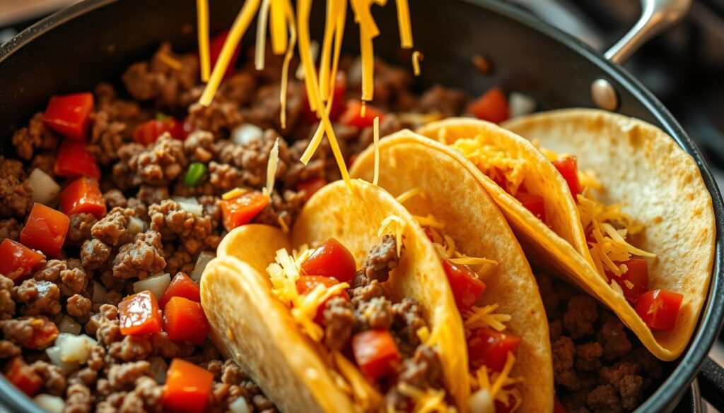 Ground Beef Tacos with Rotel Stovetop Preparation Ground Beef Tacos with Rotel Stovetop Preparation